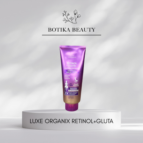 LUXE ORGANIX Retinol + Gluta Whitening Serum Lotion 350ml