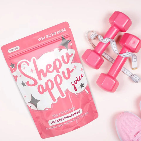 shepu appu glutathione YOU GLOW BABE Juice Mixed Berries 20 Sachets You Glow Babe